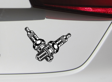 Preview: Aufkleber Zündkerzen